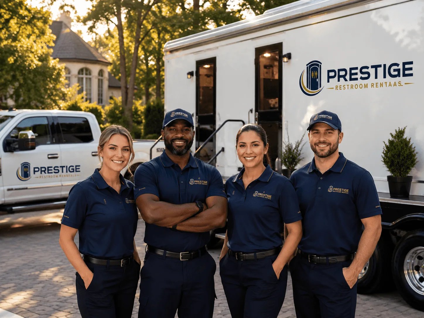 Trusted Luxury Portable Restrooms company in Springport, MI